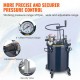 Buy 30L Pressure Paint Tank Pressure Paint Can 6.4mm Air Inlet 9.5mm Outlet Adjustable 70PSI Waterproof Paint Spray System for Home Decorating