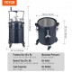 Buy 30L Pressure Paint Tank Pressure Paint Can 6.4mm Air Inlet 9.5mm Outlet Adjustable 70PSI Waterproof Paint Spray System for Home Decorating