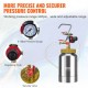 Buy Paint Gun with 2L Portable Tank Paint Pressure Can 6.4mm Air Inlet 9.5mm Outlet 1.8mm Paint Nozzle Max Pressure 45 PSI for Interior Decoration