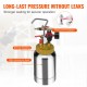 Buy Paint Gun with 2L Portable Tank Paint Pressure Can 6.4mm Air Inlet 9.5mm Outlet 1.8mm Paint Nozzle Max Pressure 45 PSI for Interior Decoration