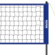 Comprar Red de voleibol portátil para exteriores, postes de acero de altura ajustable, juego de voleibol profesional con pelota de voleibol de PVC, bomba y bolsa, para jardín, playa, césped