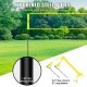 Buy Portable PE Volleyball Net, Steel Pole, Adjustable Height, Professional Volleyball Net Kit with Carry Bag and Boundary Line for Beach, Garden, Outdoor Training