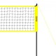 Buy Portable PE Volleyball Net, Steel Pole, Adjustable Height, Professional Volleyball Net Kit with Carry Bag and Boundary Line for Beach, Garden, Outdoor Training