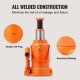 Buy Hydraulic Bottle Jack 12T Capacity 190-355mm Lifting Range Long Handle Hydraulic Lifting Jack for Car Repair Lifting Cars SUVs Pick-ups Workshop Garage