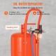 Comprar Kit de Chorro de Arena de Alta Presión 60-110PSI Tanque de Chorro de Arena Abrasivo Portátil 18,92L con 4 Boquillas de Cerámica y Separador de Agua y Aceite para Eliminar Pintura, Manchas, Óxido