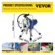 Buy Paint Gun High Pressure Airless Paint Sprayer 2.5L/Min Paint Spraying Machine 2200W