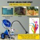 Buy Electric Paint Spray Gun Paint Sprayer 600W 50Hz Airless Painting Machines 1GPM Airless Max Pressure 250Bar 1.4L