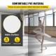 Comprar Suelo de Danza 2 x 7m Rollo de vinilo para pista de baile con doble cara Marley Dance Floor Espesor de 1,5mm Suelo para Ballet Blanco y Negro