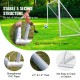 Comprar Portería de Fútbol Portátil 1 Pieza 371 x 121,5 x 183 cm Portería de Fútbol para Exteriores de Alta Calidad para Adultos y Niños Porterías de Fútbol para Entrenamiento en Patio, Jardín, Estadio