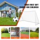 Comprar Portería de Fútbol Portátil 1 Pieza 371 x 121,5 x 183 cm Portería de Fútbol para Exteriores de Alta Calidad para Adultos y Niños Porterías de Fútbol para Entrenamiento en Patio, Jardín, Estadio