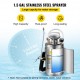 BuoQua Pulverizador a Presión de Alto Rendimiento de 6 L Herramientas de Agua para Jardinería Acero Inoxidable con Pantalla Plverizador Manual de la Bomba Pulverizador 3.1 kg