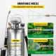 Buy Pressure Sprayer for Plants, 8L, Backpack Sprayer Valve and Pressure Gauge