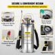 Buy Pressure Sprayer for Plants, 8L, Backpack Sprayer Valve and Pressure Gauge