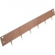 Buy Galvanized Steel Edging 10 x 99 cm Lawn Edging 5 Pieces Border Fence Total Length 4.95 m Brown Flexible Garden Border Edging for Gardens Paths Patios