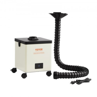 VEVOR Extractor de humo de humos de soldadura, 100 W, filtros de 3 etapas, flujo de aire de 240 m³/h