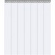 Buy PVC Outdoor Curtain Strip Curtain 107x213.4 cm Transparent PVC Door Curtain 7 Plastic Strips Heavy Duty Support -20°C​ ~ 60°C​