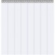 Buy PVC Outdoor Curtain Strip Curtain 122x213.4 cm Transparent PVC Door Curtain 8 Plastic Strips Heavy Duty Support -20°C​ ~ 60°C​