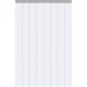 Buy PVC Outdoor Curtain Strip Curtain 122x244 cm Transparent PVC Door Curtain 8 Plastic Strips Heavy Duty Support -20°C​ ~ 60°C​