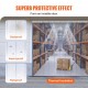 Buy Exterior PVC Curtain Strip Curtain 152.4x213.4 cm Transparent PVC Door Curtain 10 Plastic Strips Resistant Support -20°C~60°C​