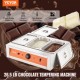 VEVOR Temperador de Chocolate Comercial 1500 W Baño María Eléctrico 3 x 3,3 L Fundidor de Chocolate Temperatura Ajustable 30-85 °C Acero Inoxidable Alimentos para Calentar Mantequilla Crema Leche