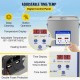 Buy Ultrasonic Cleaner 3L Ultrasonic Cleaning Machine 120W Ultrasonic Cleaner Machine with Timer and Heater Digital LCD for Jewelry, Glasses, Watches, Metal, Dental, Laboratory