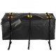 Koop Cargo draagtas 20 kubieke voet, autodraagtas 59"x24"x24" cargotas, 840D waterdichte PVC-stof, dubbele beschermingsrits met 7 riemen voor auto