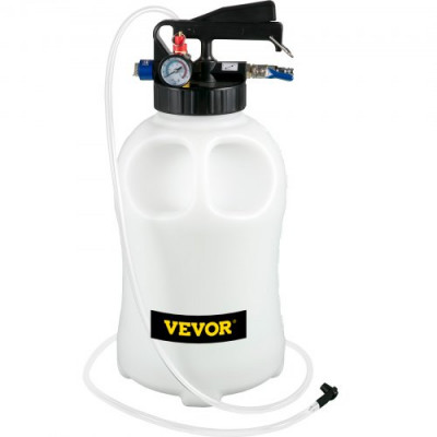 VEVOR Extractor de Aceite 10 L Extractor de Líquido con 14 Adaptadores Bomba Extractora Líquidos 10 x 5,6 x 15 cm para Sustitución de Aceite en ATV, Barcos, Equipos Agrícolas, Vehículos de Motores