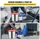 Buy 3CFM 1/4HP Air Conditioner Vacuum Pump with 5 Gal Vacuum Chamber