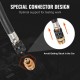 Buy Compression Tester Compression Gauge for Gasoline Engine 9 Adapters