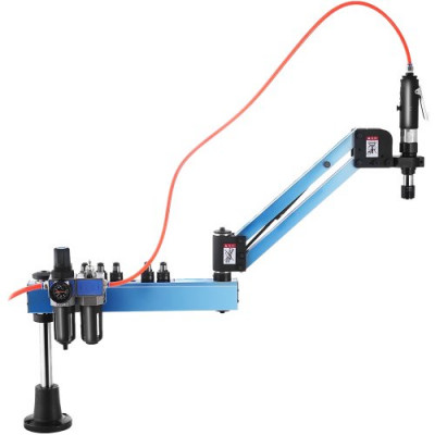 Máquina de Roscado Neumática M3 - M12 Máquina de Brazo Roscado 1000 mm en Radio Universal Tornillo de Máquina Tapping para Maquinaria Industria de Fabricación Brazo Plegable para Máquina de 360°