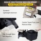 Buy CN70 Pneumatic Coil Nailer, 45-70mm Pneumatic Nailing Machine, 2.3-2.9mm Pneumatic Headless Nail Gun, Pneumatic Nailer Staples and Nails Nailer Nail Gun