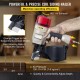 Buy CN80 Pneumatic Coil Nailer, 50-83mm Pneumatic Nail Machine, 2.5-3.1mm Pneumatic Headless Nail Gun, Pneumatic Nailer Staples and Nails Nailer Nail Gun