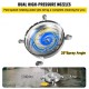 Buy Pressure Surface Cleaner 51cm 304 Stainless Steel Flat Surface Cleaner High Pressure Washer Max 4000 PSI for Garage Floors Sidewalks Cement Patios