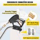 Buy Pressure Surface Cleaner 51cm 304 Stainless Steel Flat Surface Cleaner High Pressure Washer Max 4000 PSI for Garage Floors Sidewalks Cement Patios