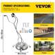 Buy Pressure Surface Cleaner 51cm 304 Stainless Steel Flat Surface Cleaner High Pressure Washer Max 4000 PSI for Garage Floors Sidewalks Cement Patios