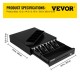 Buy Cash Drawer Drive Type 13" Cash Drawer 12V Point of Sale Cash Register 33.6 x 36.8 x 8 cm Cash Drawer Tray Cash Register Drawer Tray