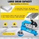 Buy Manual Metal Shear Cutter, 8 Inch Length Steel Size 70 x 6mm Thick Manual Plate, 13mm Steel Rod Steel Sheet Cutting Shear for Metal Sheets