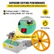 Buy 100mm/3.9inch Width Automatic Hot and Cold Tape Cutting Machine Perfect for Cutting Various Straps Like Nylon Belt Velcro Zipper Belt Etc.