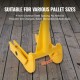 Buy Pallet Puller 45" Pallet Puller Load Capacity 2000lbs Q235 Carbon Steel Wood Pallet Dismantling Tool with 41" Handle Pair of Gloves