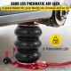 Koop Rode 3T Air Tire Jack Bag Air Jack Bandenkrik voor auto