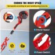 Buy 850 W Wall Sander, 850 W Drywall Polisher, Telescopic Sander for Walls and Ceilings, Giraffe Sander, Ideal for Sanding Ceilings and Walls, Foldable with LED Light and Vacuum Bag