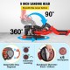 Buy 850 W Wall Sander, 850 W Drywall Polisher, Telescopic Sander for Walls and Ceilings, Giraffe Sander, Ideal for Sanding Ceilings and Walls, Foldable with LED Light and Vacuum Bag