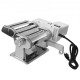 Buy Stainless Steel Electric Pasta Machine Italian Fresh Pasta Maker 9 Thicknesses 0.3-3mm Width 1.5/6.6mm 3/45mm Crank Included for Packaging Spaghetti, Meatballs and Ravioli