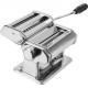 Buy Stainless Steel Manual Pasta Machine Italian Fresh Pasta Maker 9 Thicknesses 0.3-3mm Width 1.5/6.6mm 3/45mm Crank Included for Packaging Spaghetti, Meatballs, Ravioli