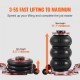 Buy Air Jack Pneumatic Jack Load 3T Lifting 140-450mm Pneumatic Jack 0.8-1.0MPa 3 Air Cushions Fast Lifting for Car Truck