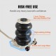 Buy Pneumatic Jack 3T Load 140-450mm Lift Car Air Jack 0.8-1.0MPa Inflatable Jack 3 Air Cushions Quick Lifting for Car SUV Maintenance Repair Workshop Garage