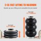 Buy Air Jack Pneumatic Jack 3T Load 140-450mm Lifting Pneumatic Jack 0.8-1.0MPa Inflatable Jack 3 Air Cushions Quick Easy Lifting