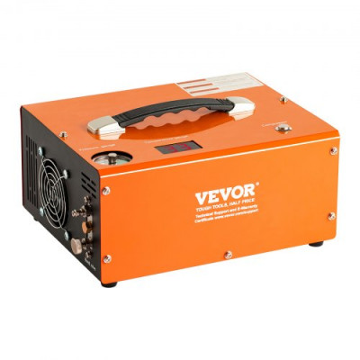 VEVOR Compresor de aire PCP 30MPa Convertidor integrado DC 12V/AC 230V Apagado automático