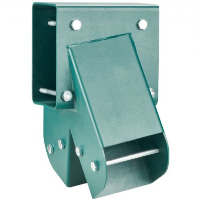 VEVOR Conector de Columpio 3 PCS Soporte Oscilante de Acero al Carbono Soporte Medio Poste de Viga de Madera Interior Exterior con Hardware de Montaje para Pies 10,2x10,2 cm, Viga 10,2x15,2 cm, Verde