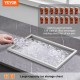 Comprar Bandeja de Hielo Empotrada 55,23 L 508x355x308 mm Caja de Hielo Aislada con Tapa de Acero Inoxidable Conservador de Cubitos de Hielo para Bebidas Cervezas Frías Cocina al Aire Libre Bar Hogar